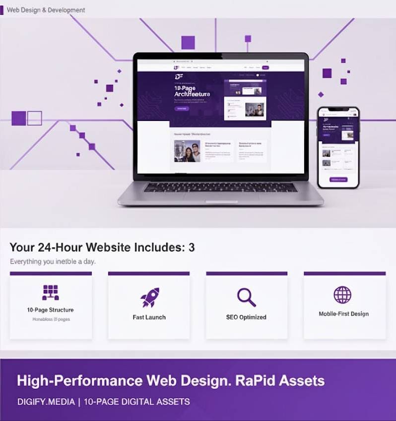 DigiFy Web Design Asset